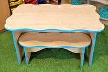 Load image into Gallery viewer, wave table and bench for schools