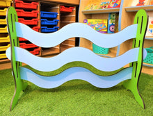 Load image into Gallery viewer, wavy picket fence for education