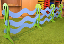Load image into Gallery viewer, wavy picket fence for education